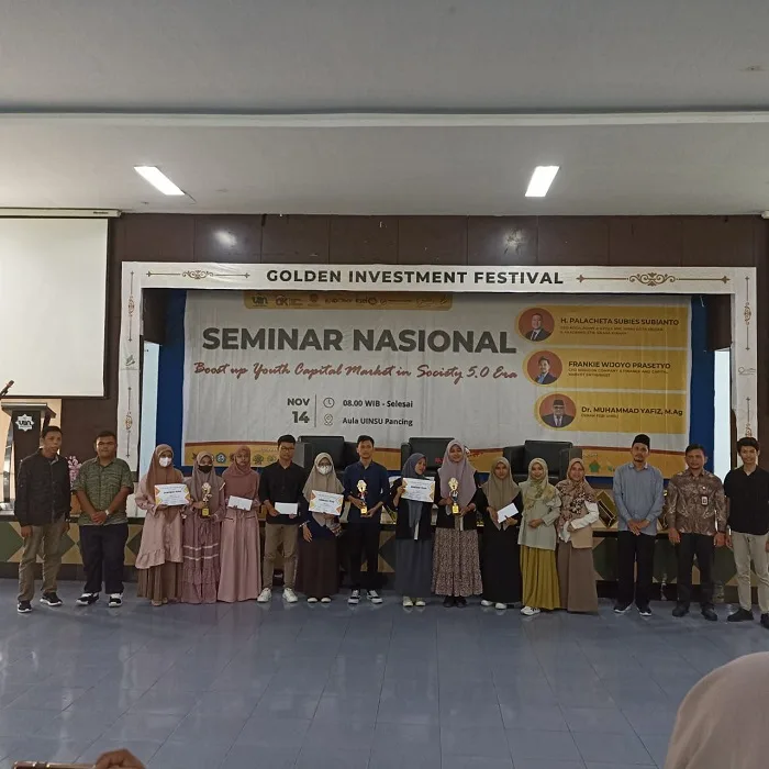 Mahasiswa FEBI IAIN Langsa Raih Juara Golden Investment Fest