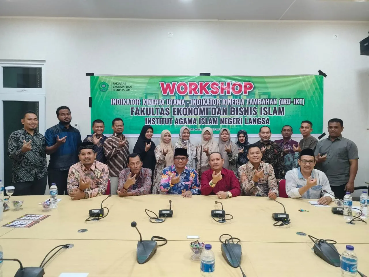 FEBI IAIN Langa Gelar Workshop Penyusunan IKU dan IKT Menuju Akreditasi Unggul