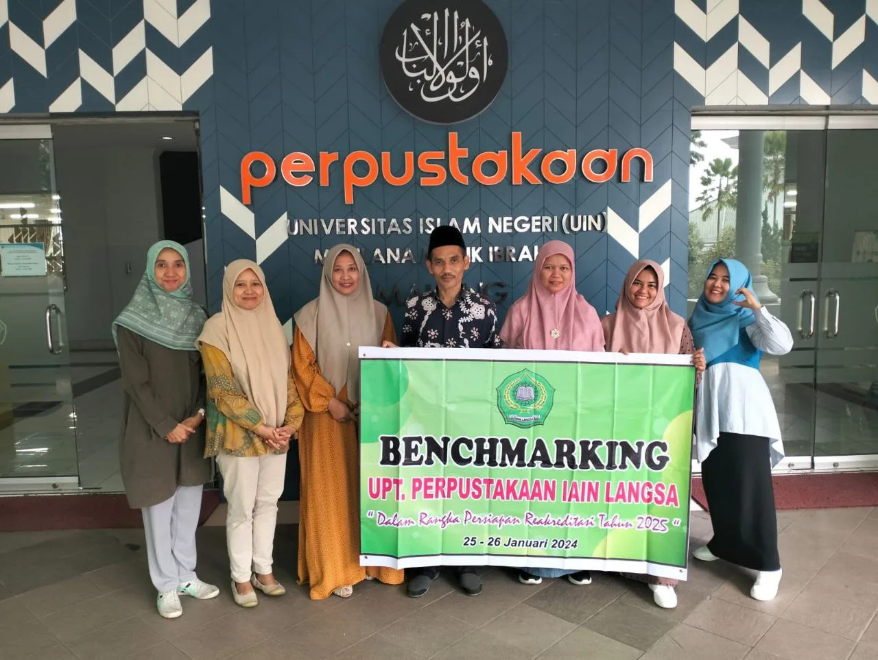 Perpustakaan IAIN Langsa Benchmarking ke Perpustakaan Nasional RI &amp; UIN Malang