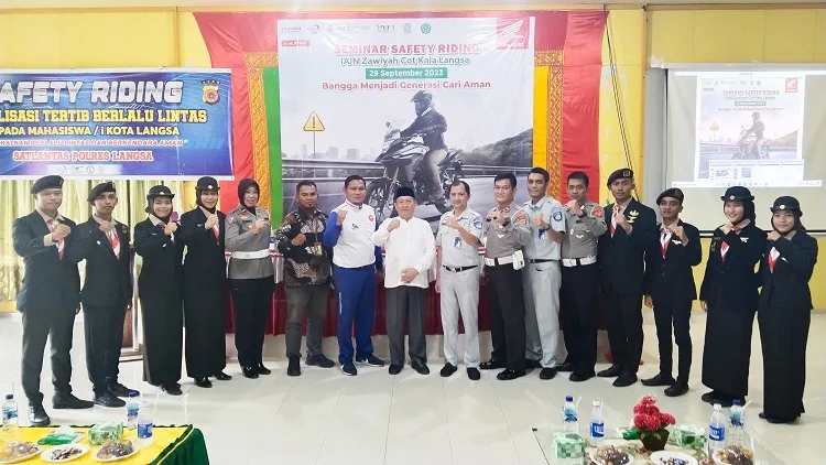 Pramuka IAIN Langsa Sukseskan Seminar Safety Riding