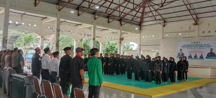 UKM Pencak Silat IAIN Langsa Gelar Kejuaraan Pencak Silat Rektor Cup 2023