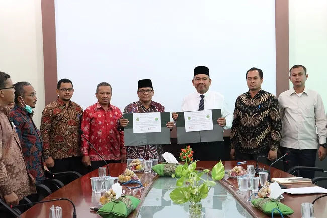 IAIN Langsa - Universitas Almuslim Teken Kerja Sama