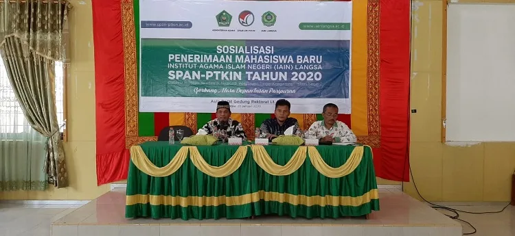 IAIN Langsa Sosialisasikan PMB Kepada Kepala dan Operator Sekolah