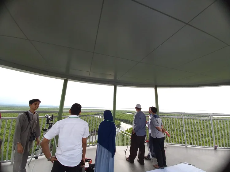 PUSIF IAIN Langsa Survey Tower Mangrove Forest Park Sebagai Markaz Rukyatul Hilal