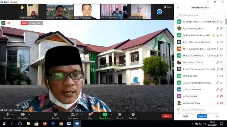 Rektor IAIN Langsa : Empat Langkah Perguruan Tinggi Wujudkan Moderasi Beragama