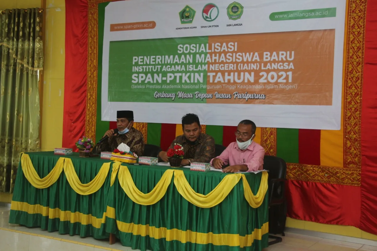 IAIN Langsa Sosialisasi PMB Kepada Kepsek dan Operator Sekolah Se Kota Langsa