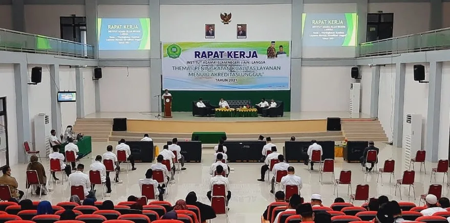 IAIN Langsa Gelar Rapat Kerja Tahun 2021