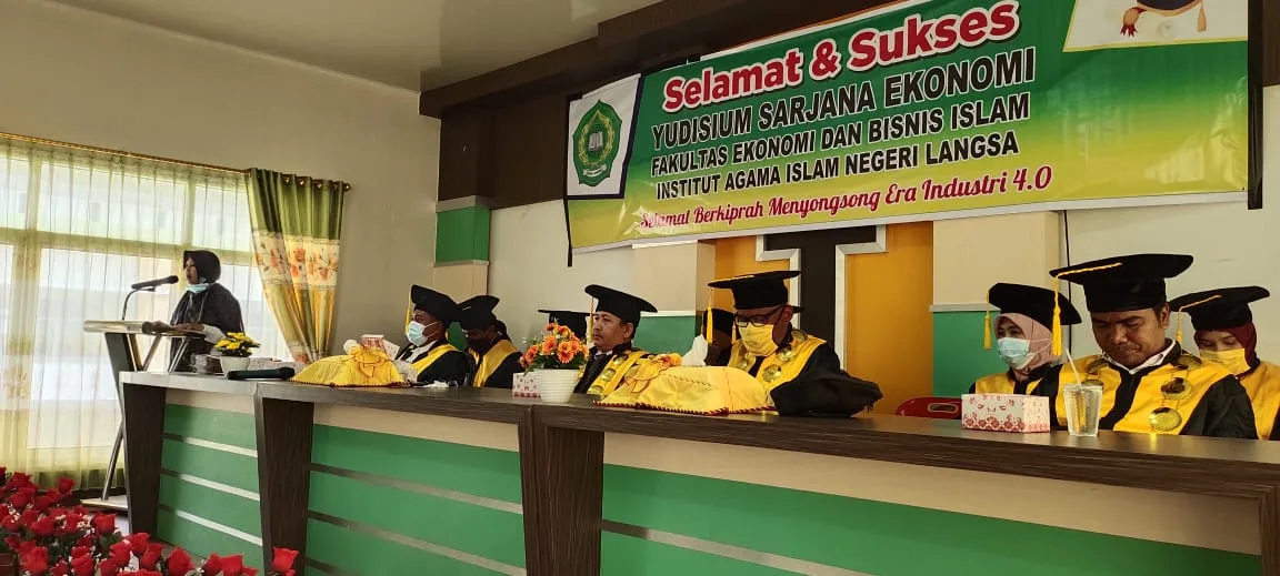 FEBI Yudusium 72 Sarjana Ekonomi Tahap I Tahun 2021