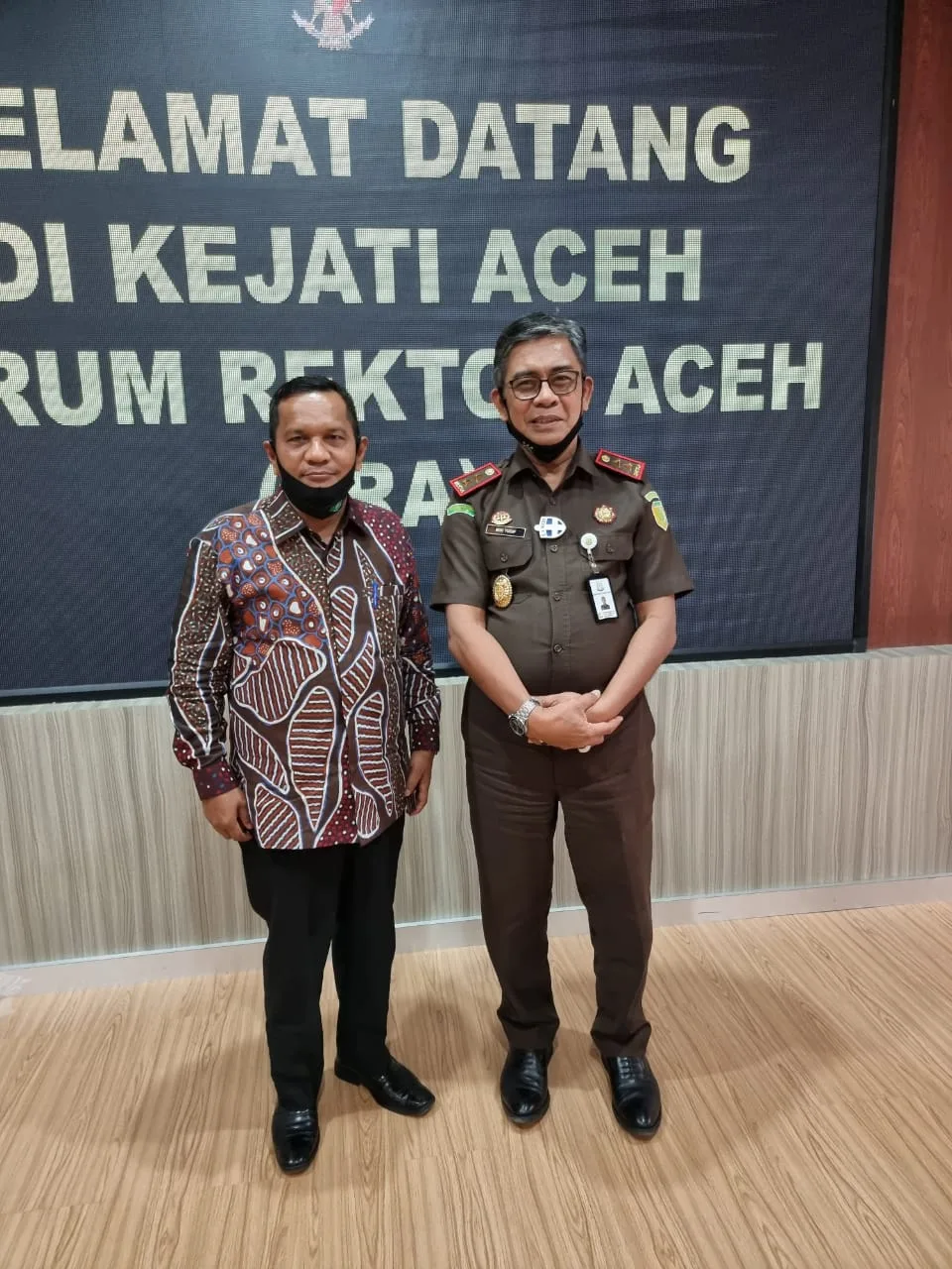 Jalin Kerjasama Pengembangan SDM, Rektor IAIN Langsa Silaturahmi Ke Kajati Aceh