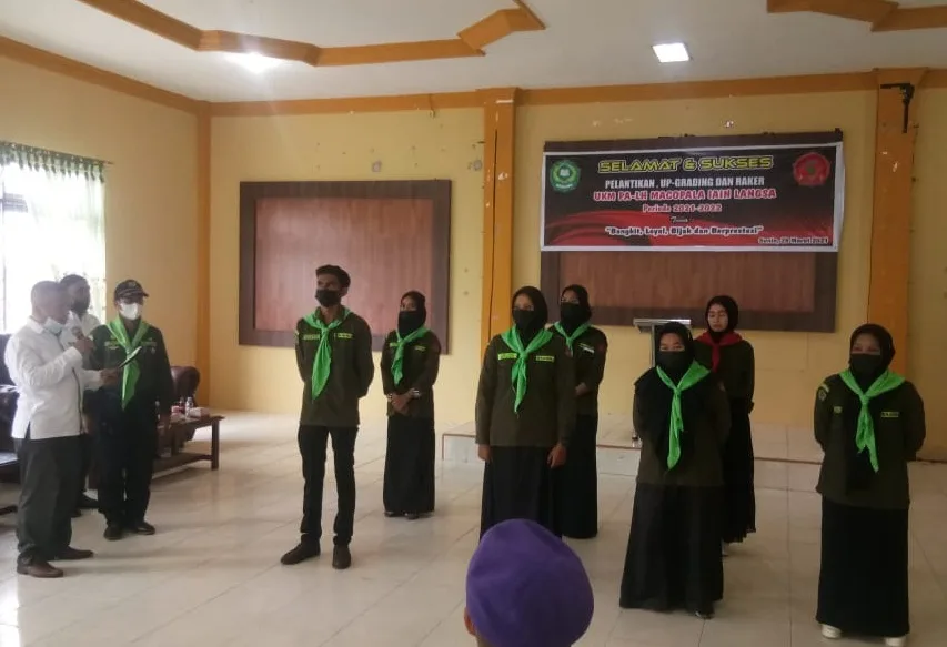 Wakil Rektor III Lantik Pengurus UKM PA-LH MACOPALA