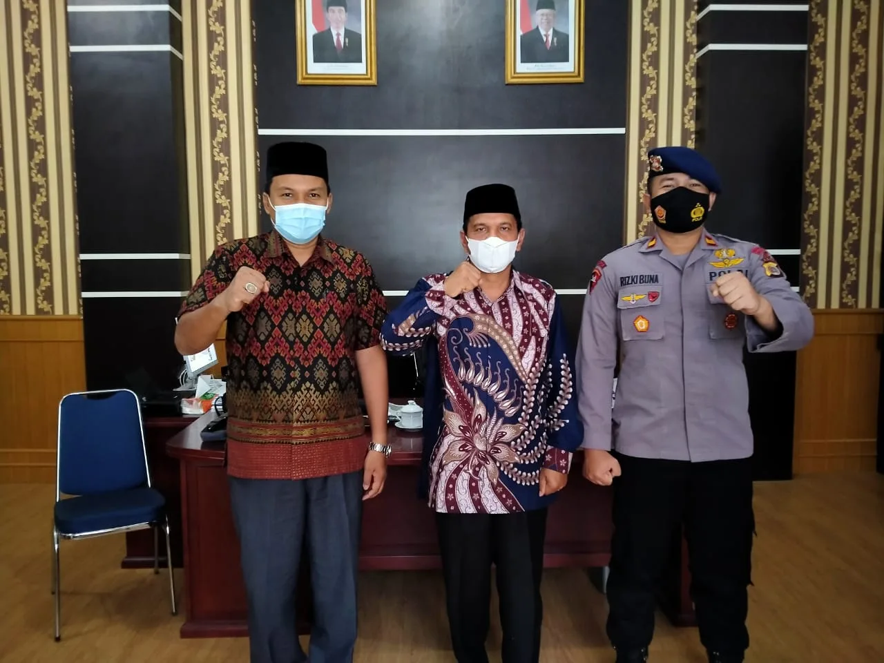 Kunjungi IAIN Langsa, Brimob Aramiah Jajaki Kerjasama