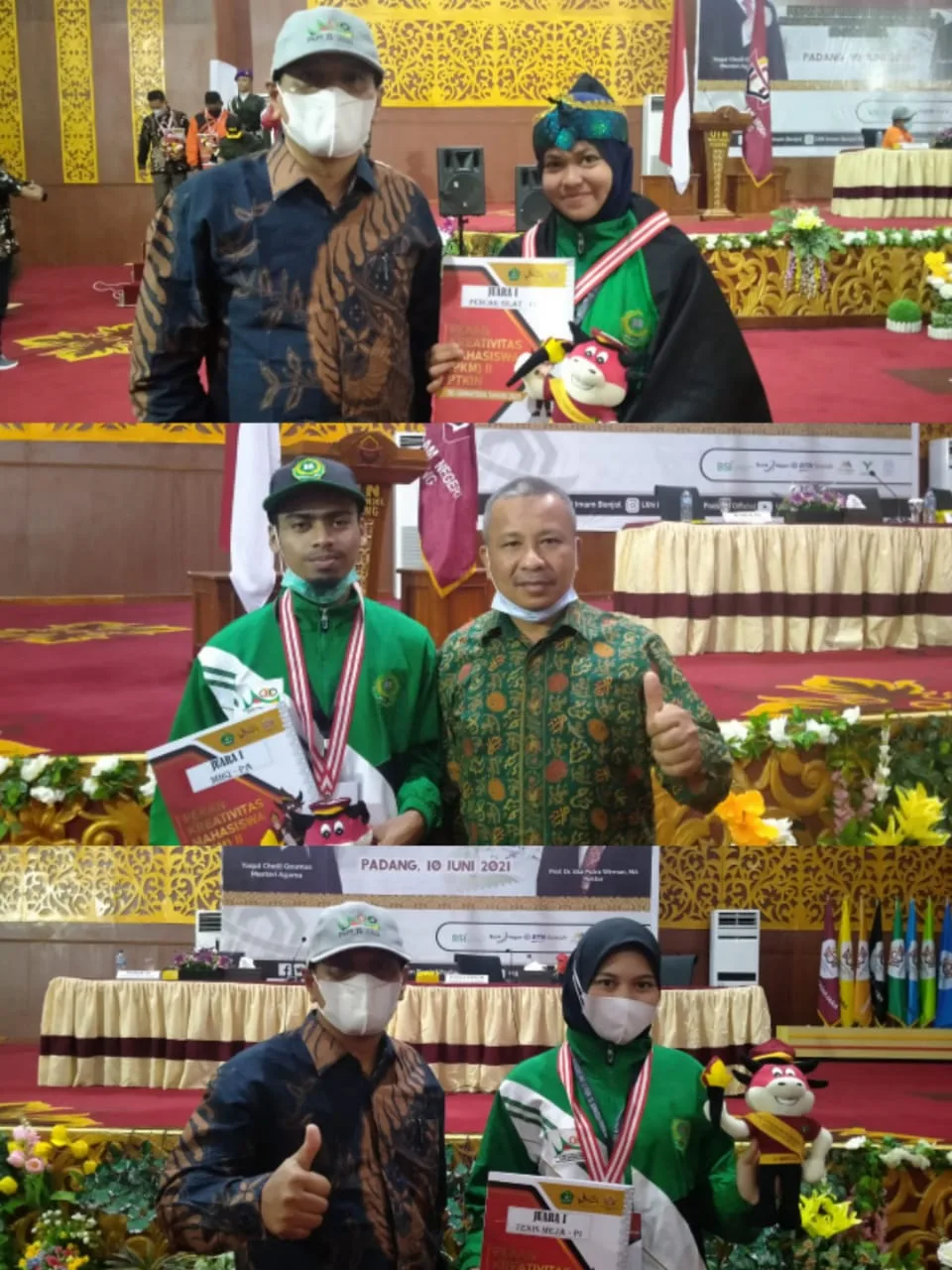 PKM II Ditutup, IAIN Langsa Boyong Tiga Medali Emas