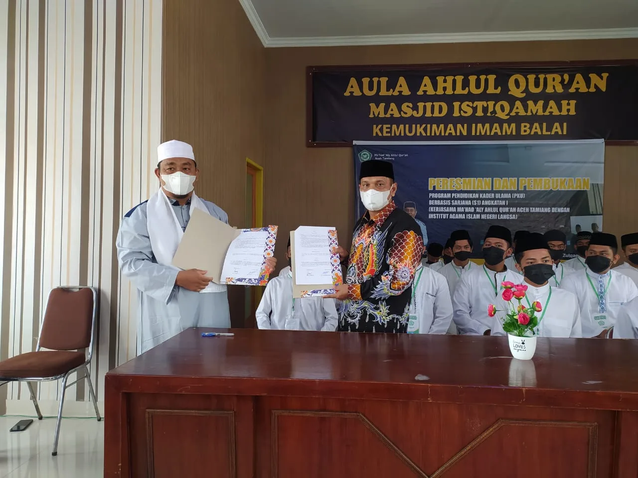 Sinergisitas IAIN Langsa Bersama Mahad Aly Ahlul Quran Wujudkan Kader Ulama