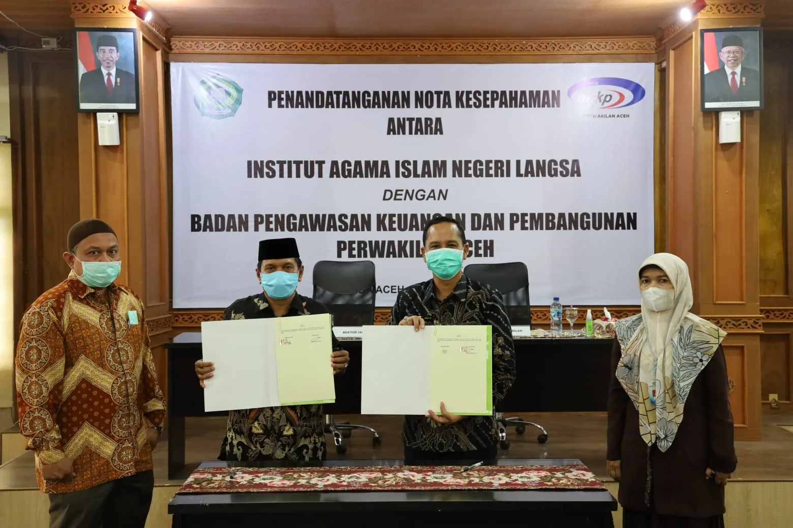 Wujudkan Good University Governance, IAIN Langsa Teken MoU dengan BPKP Aceh