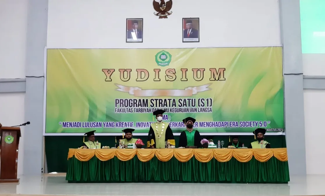 FTIK Yudisium 188 Sarjana Tahap II Tahun Akademik 2020/2021