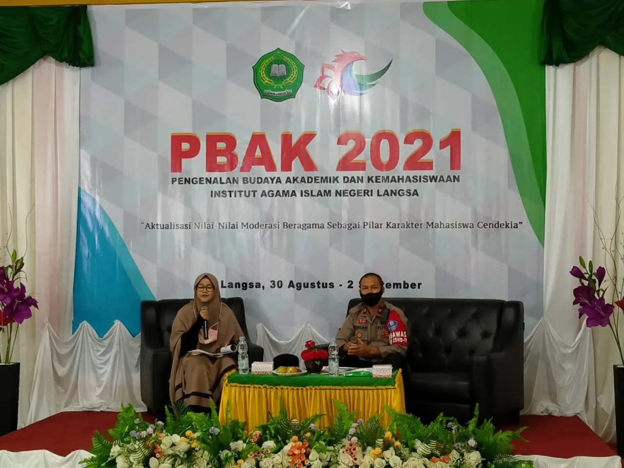 Waka Polres Langsa Ajak Mahasiswa Baru IAIN Langsa Tangkal Paham Radikalisme
