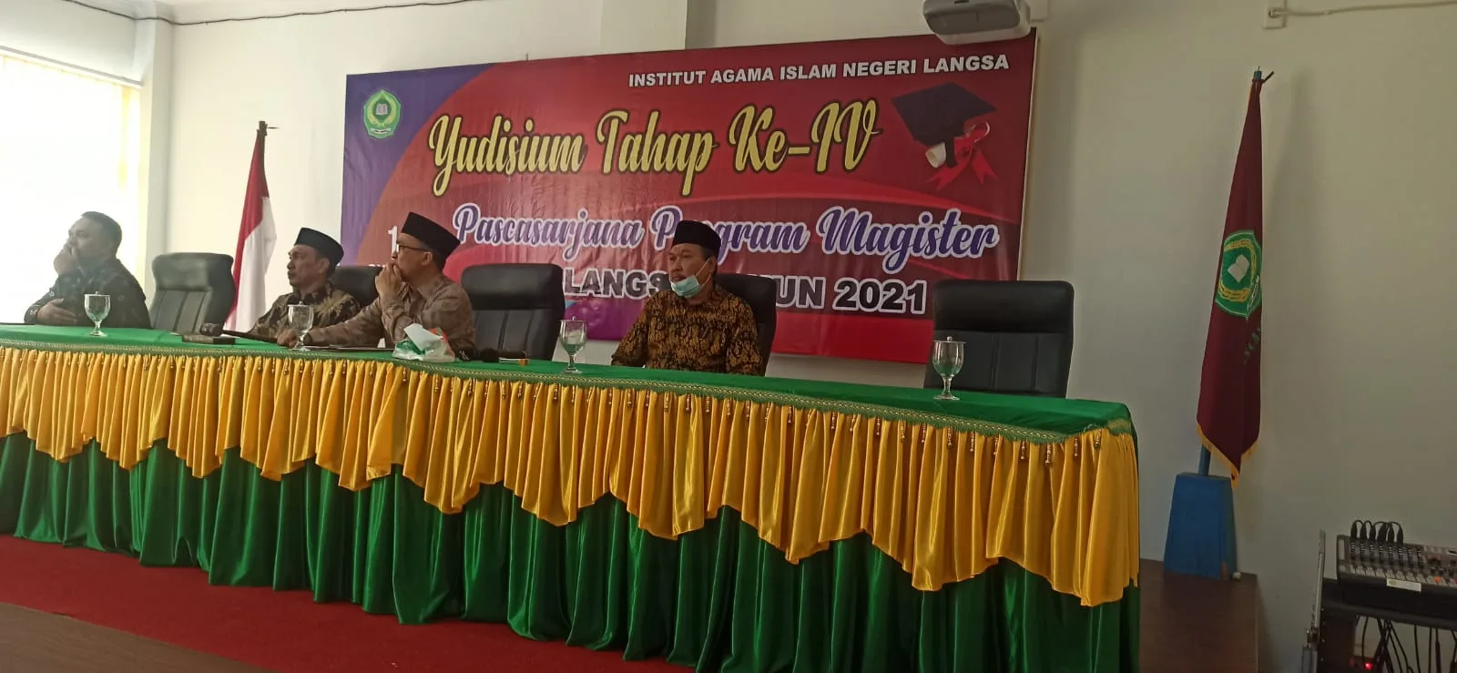 Pascasarjana IAIN Langsa Kukuhkan 74 Lulusan