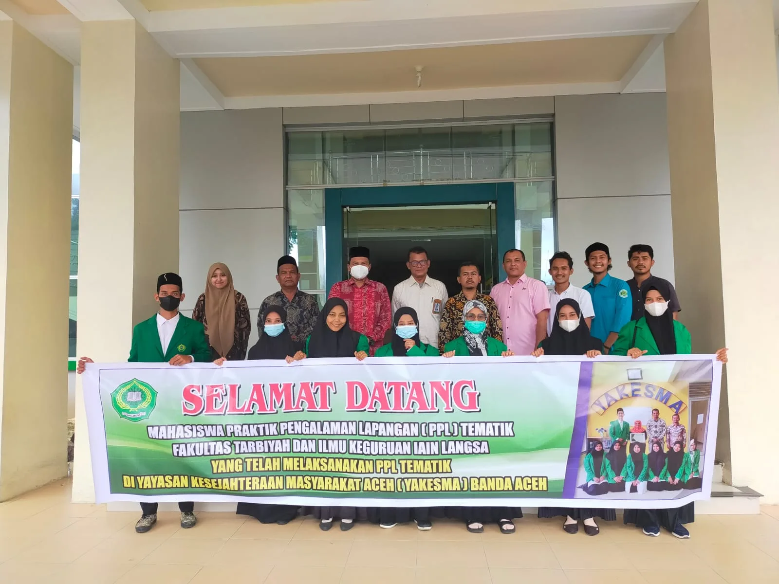 Warek I IAIN Langsa Sambut Kepulangan Mahasiswa PPL Tematik FTIK