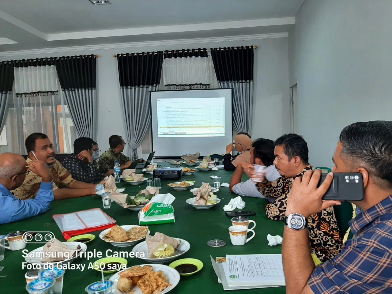 SPI IAIN Langsa Laksanakan Review Laporan Keuangan