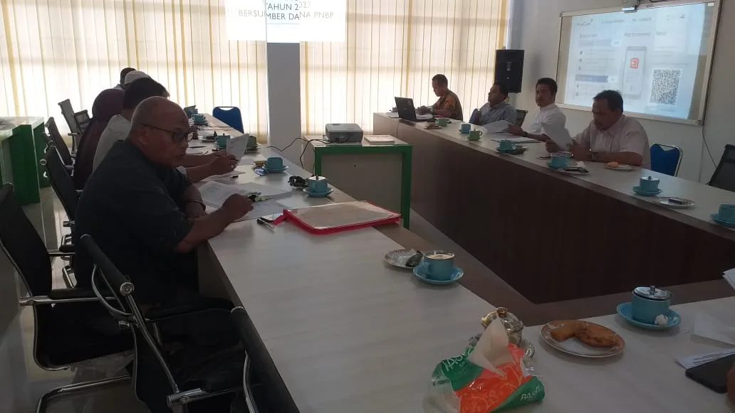 SPI Lakukan Review Barang dan Jasa IAIN Langsa Tahun Anggaran 2020