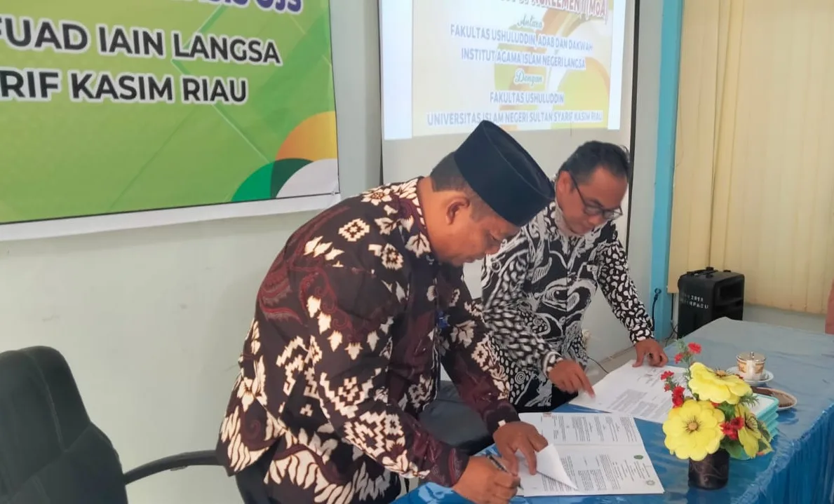 Tindak Lanjuti MoA dengan UIN SUSKA Riau, FUAD IAIN Langsa adakan Workshop Pengelolaan Jurnal
