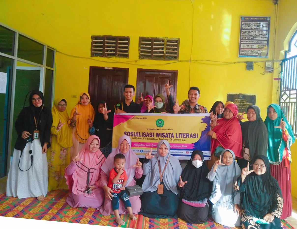 Perpustakaan Bersama Duta Baca IAIN Langsa Sosialisasi Wisata Literasi