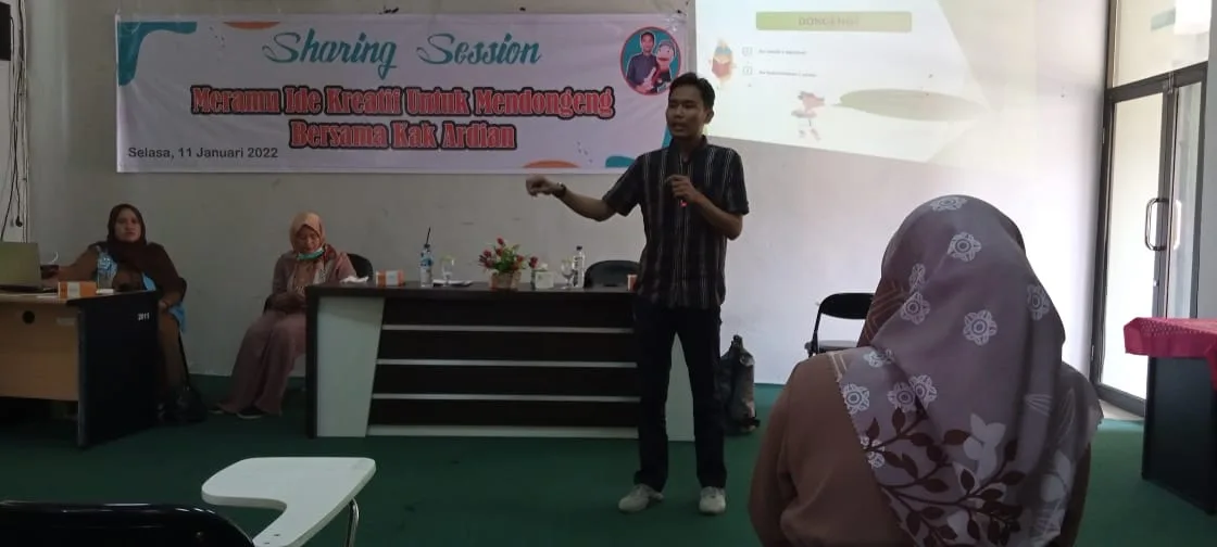 PGMI IAIN Langsa Adakan Sharing Session Mendongeng