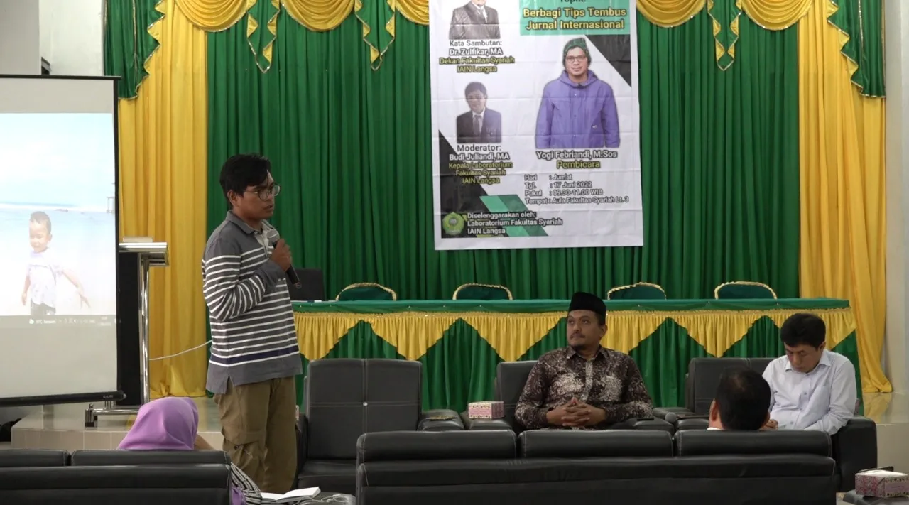 FASYA IAIN Langsa Gelar Sharing Session