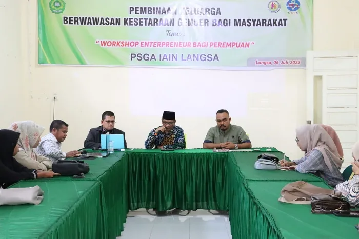 PSGA IAIN Langsa Gelar Workshop Entrepreneurship bagi Perempuan Milenial
