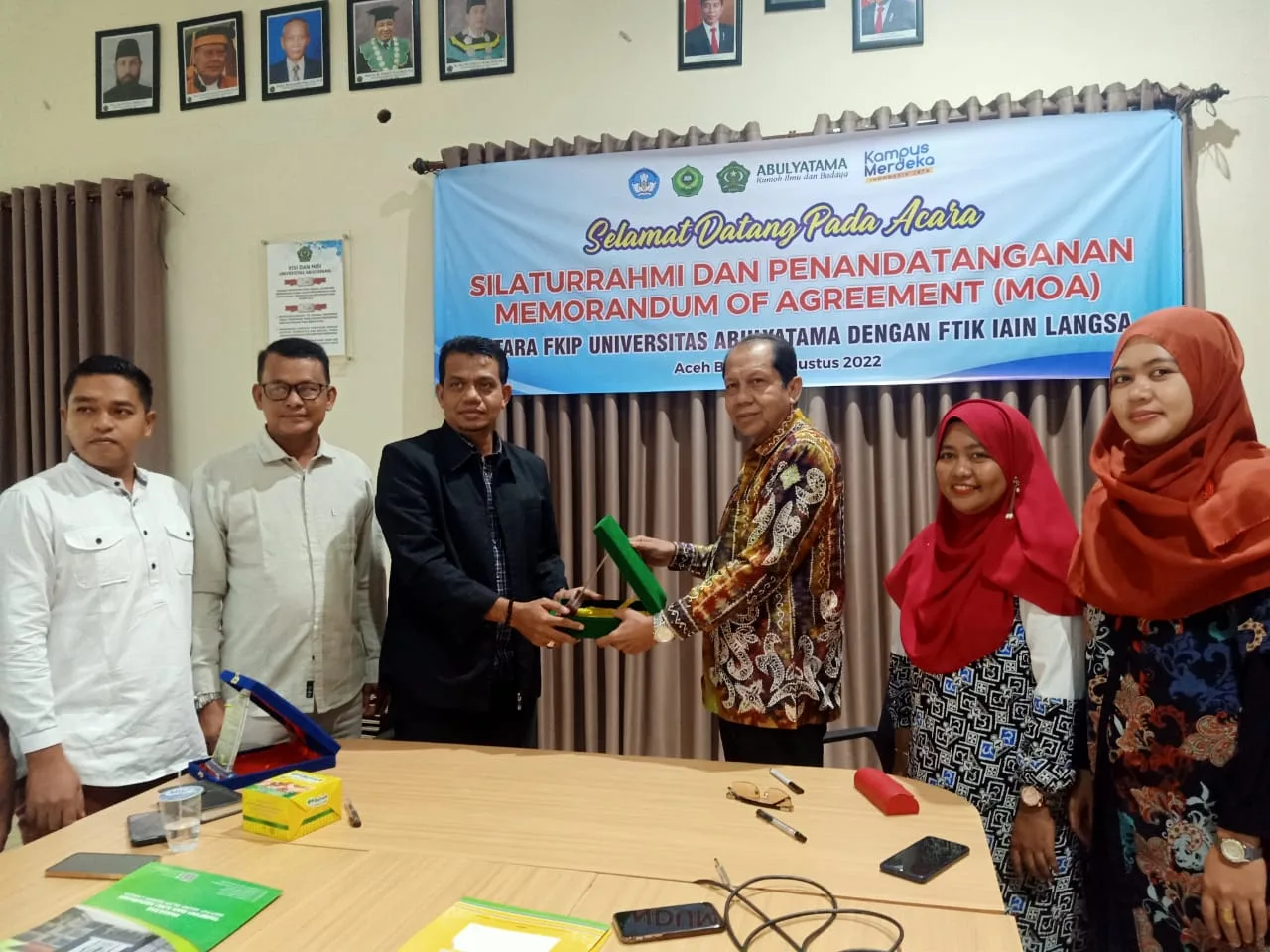 FTIK IAIN Langsa Silaturrahmi Akademik dengan FKIP UNAYA Aceh