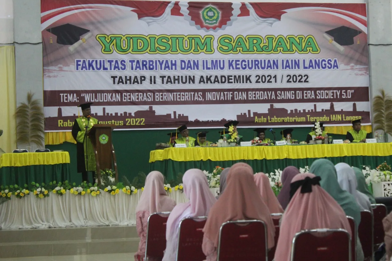 FTIK IAIN Langsa Yudisium 137 Sarjana