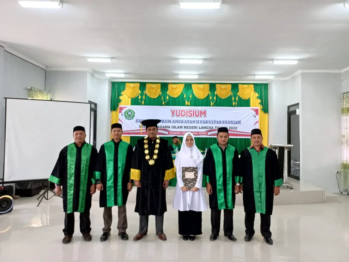 93 Mahasiswa Fasya IAIN Langsa Ikuti Yudisium