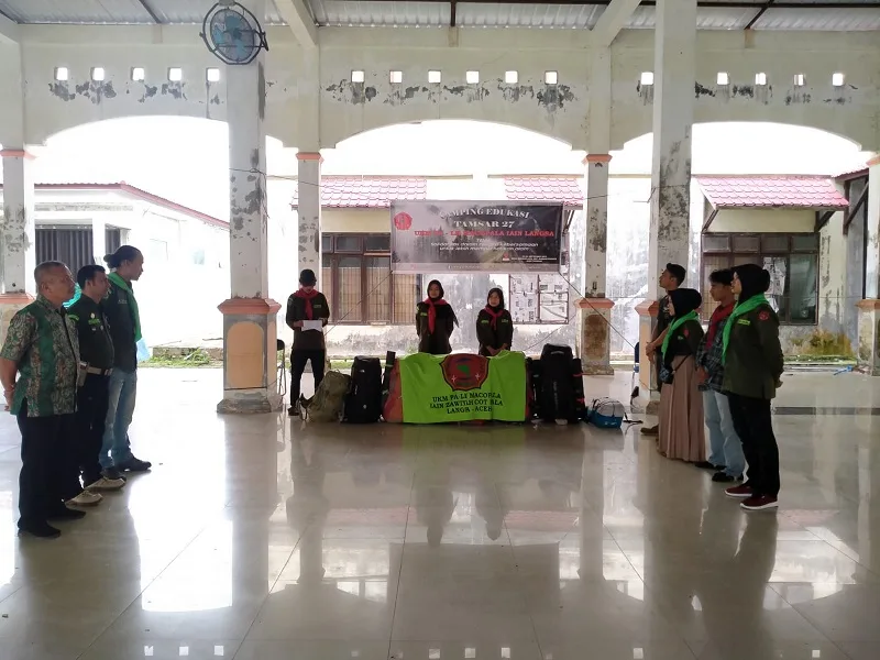 UKM MAPALA IAIN Langsa Laksanakan Camping Edukasi