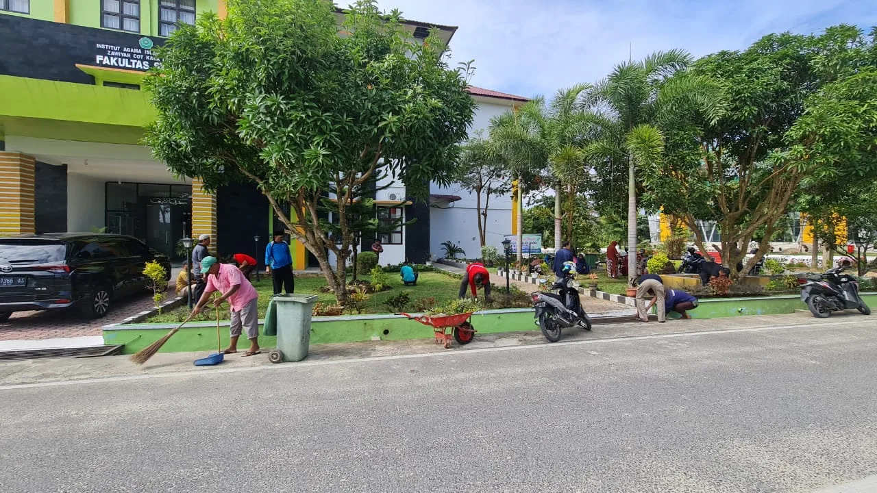 Fasya IAIN Langsa Adakan Gotong Royong