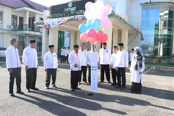 Launching Milad ke 42, Rektor IAIN Langsa Ajak Sivitas Akademika Hadapi 5 Tantangan Perti
