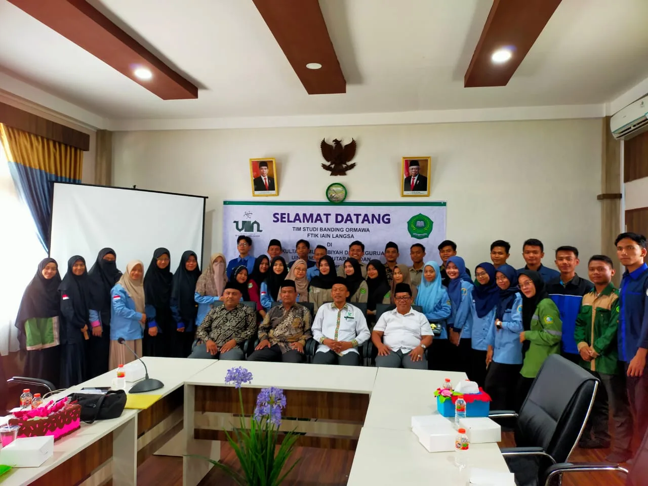 ORMAWA FTIK IAIN Langsa Studi Banding Ke FTIK UIN Sumatera Utara