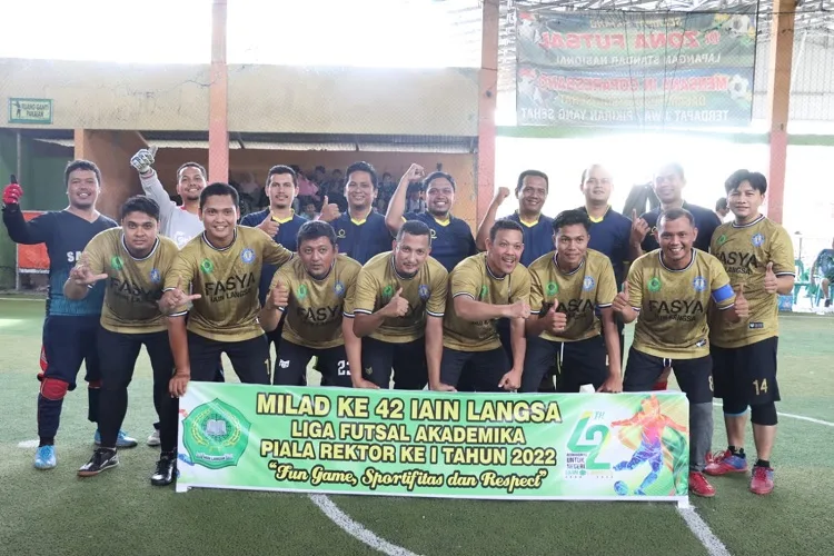 Semarak Milad Ke 42, Enam Tim Ikuti Liga Futsal Akademika IAIN Langsa