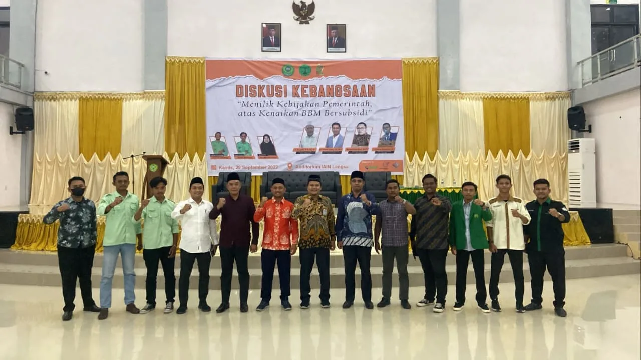 Sambut Milad Ke 42 IAIN Langsa, HMJ HTN Gelar Diskusi Kebangsaan