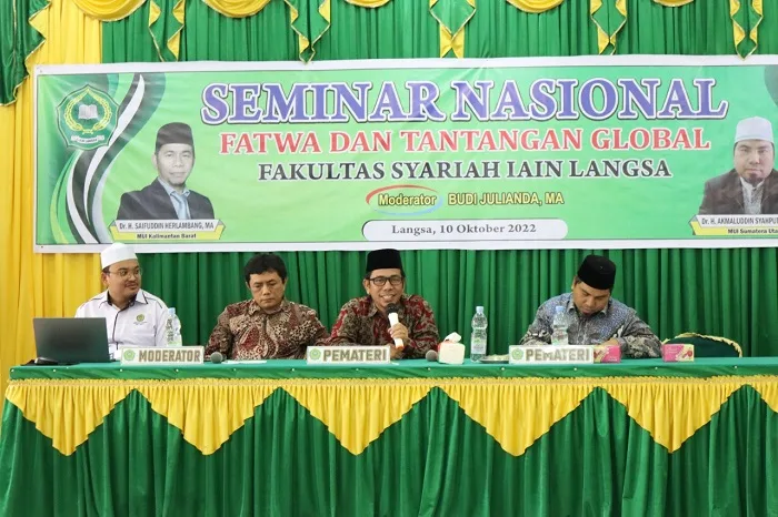 Fasya IAIN Langsa Adakan Seminar Nasional Fatwa