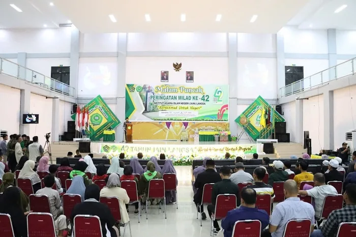Malam Puncak Peringatan Milad ke-42 IAIN Langsa Berlangsung Meriah