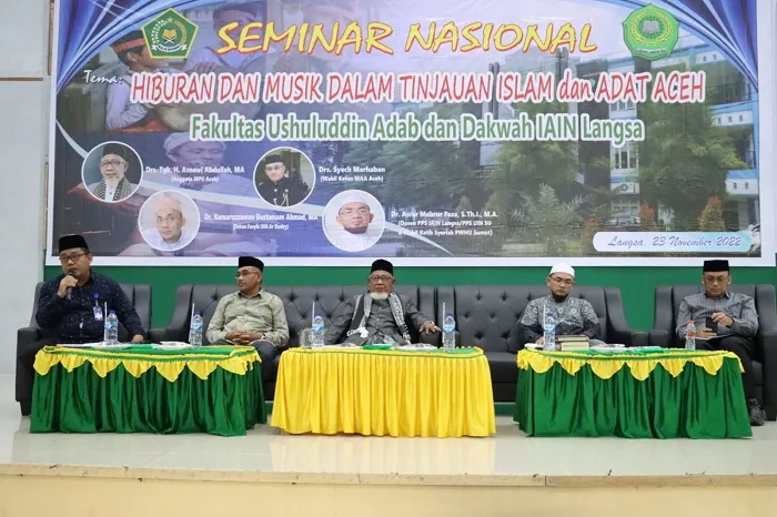 FUAD IAIN Langsa Gelar Seminar Nasional Hiburan dan Musik