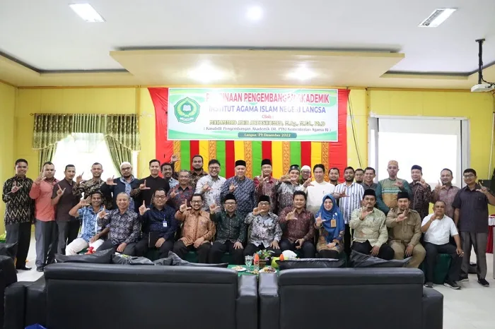 IAIN Langsa Adakan Pembinaan Pengelolaan Data Akademik