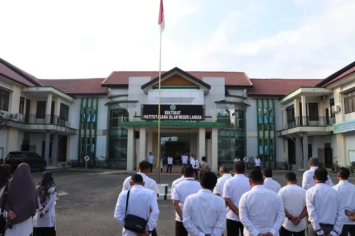 Apel Perdana Tahun 2023, Rektor IAIN Langsa Minta Tingkatkan Kualitas Pelayanan