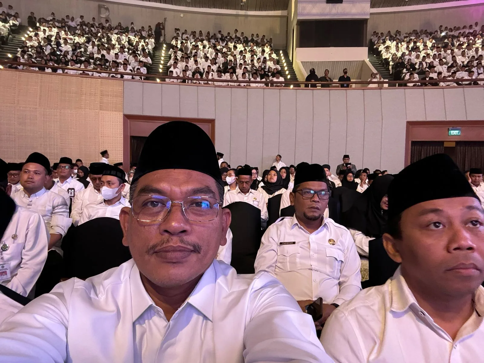 Rektor IAIN Langsa Hadiri Meet and Brief 4000 ASN Kementerian Agama   