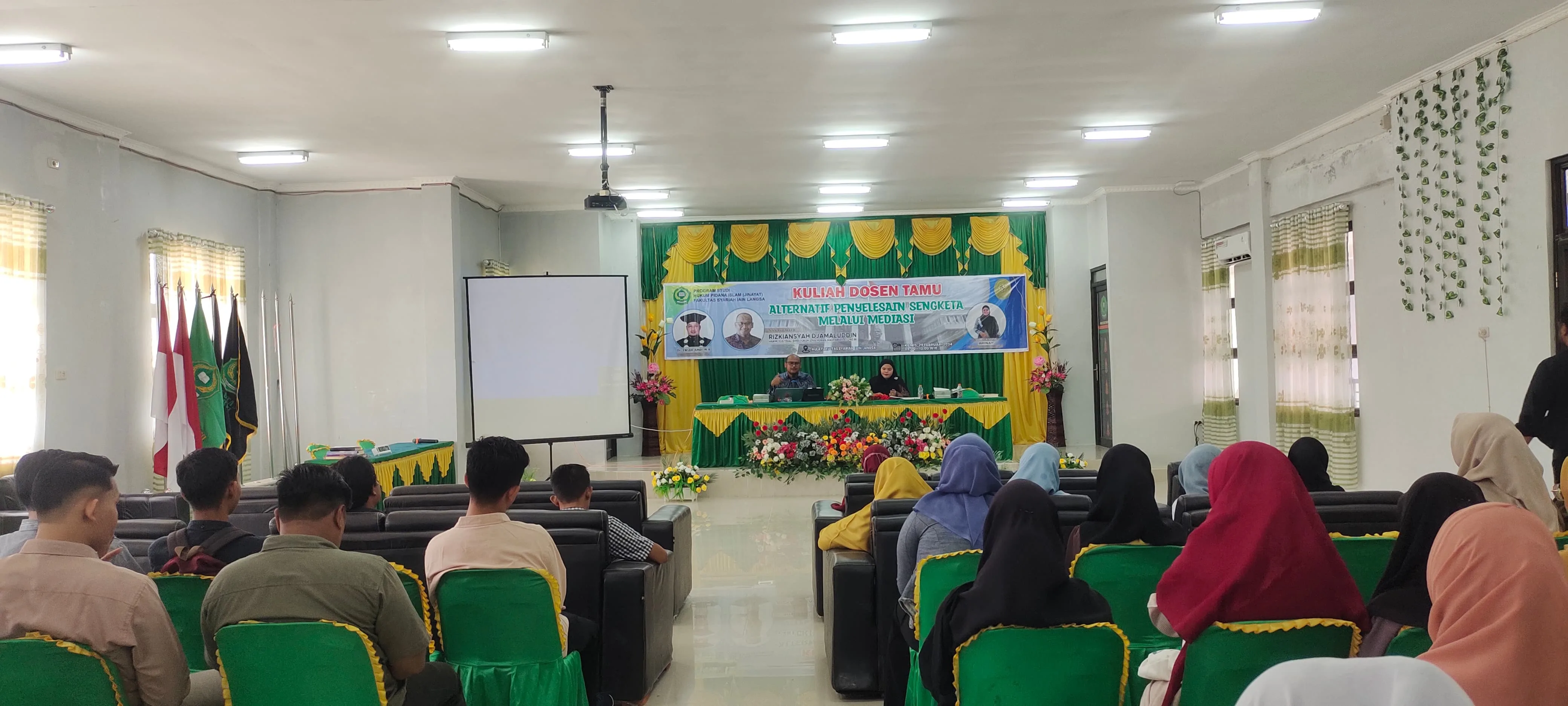Fasya Gelar Kuliah Dosen Tamu