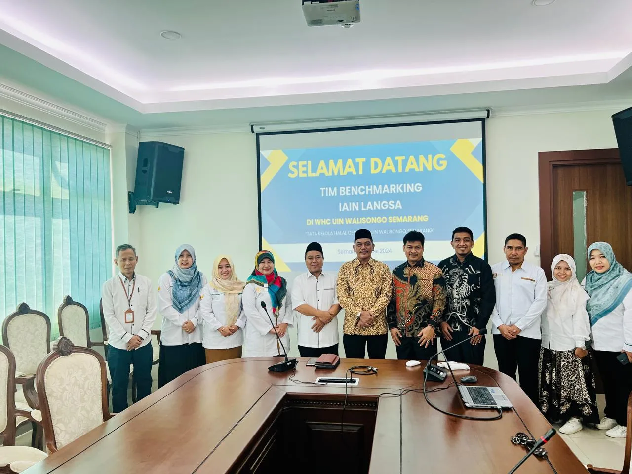 IAIN Langsa Bencmarking ke UIN Walisongo, Perkuat Manajemen Sertifikasi Produk Halal
