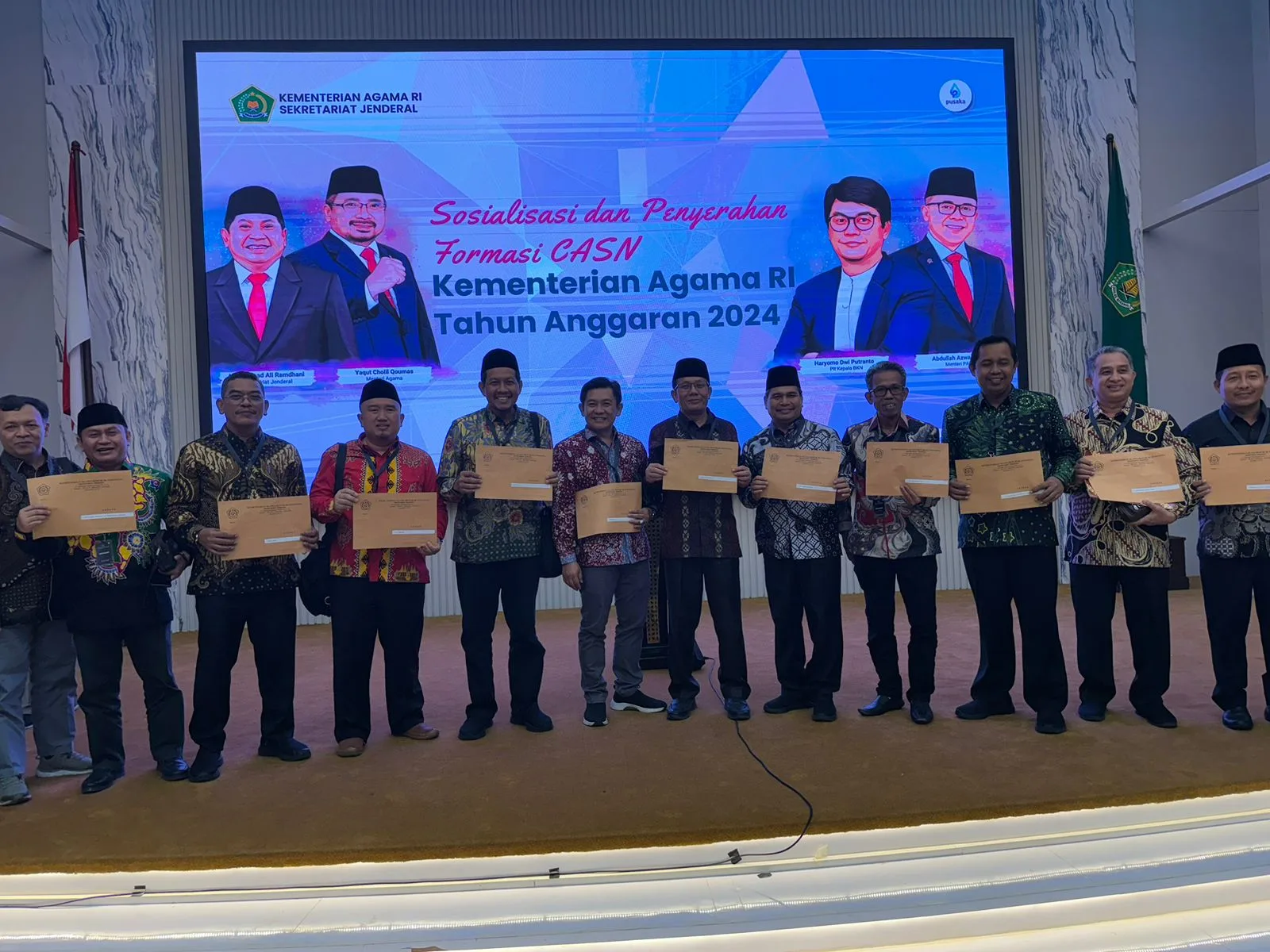 Rektor IAIN Langsa Terima Formasi CASN 2024