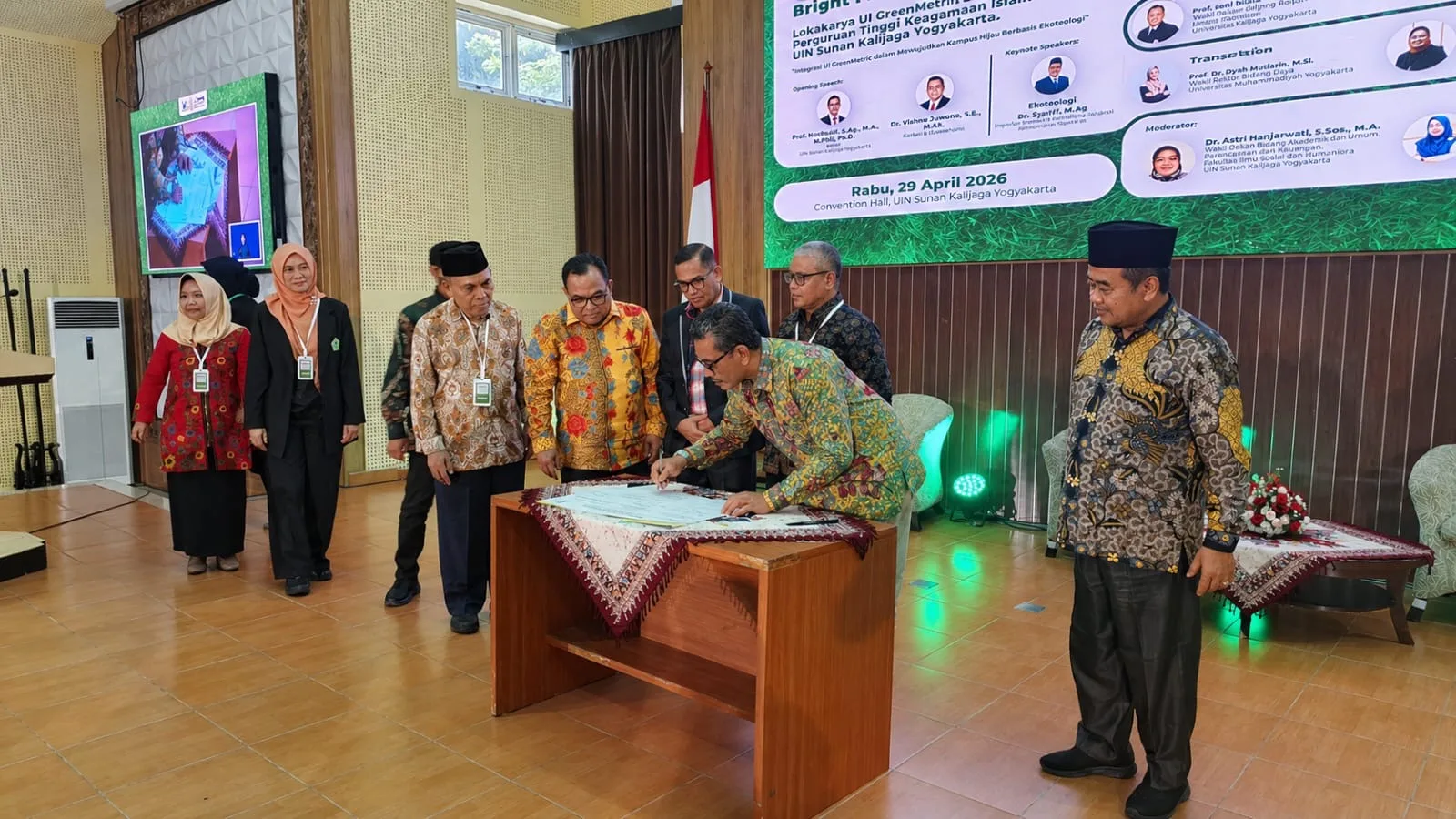 Rektor IAIN Langsa Tegaskan Komitmen Lingkungan dalam Forum UI GreenMetric 2026