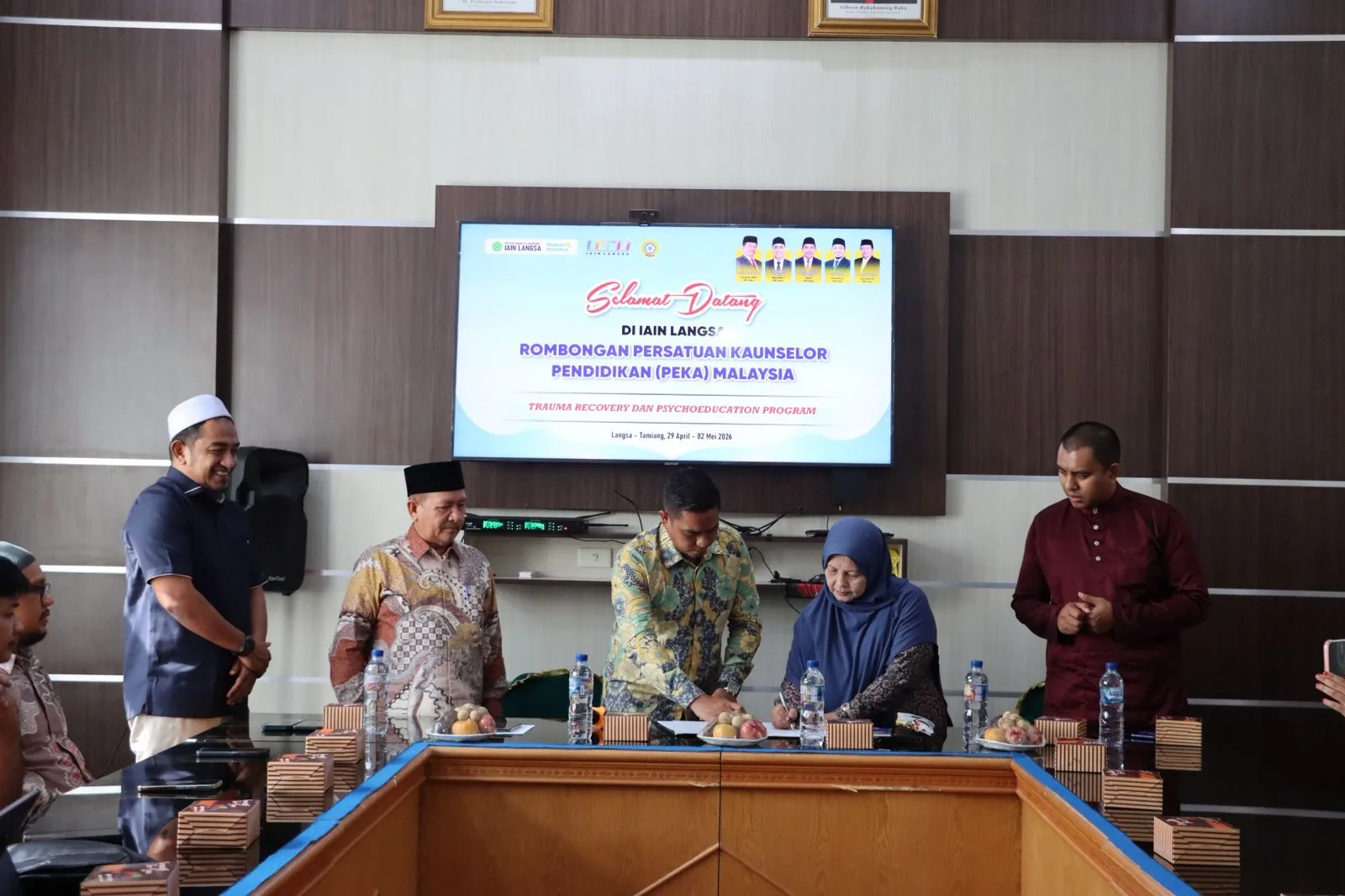 BKPI IAIN Langsa Teken MoA bersama PEKA Malaysia