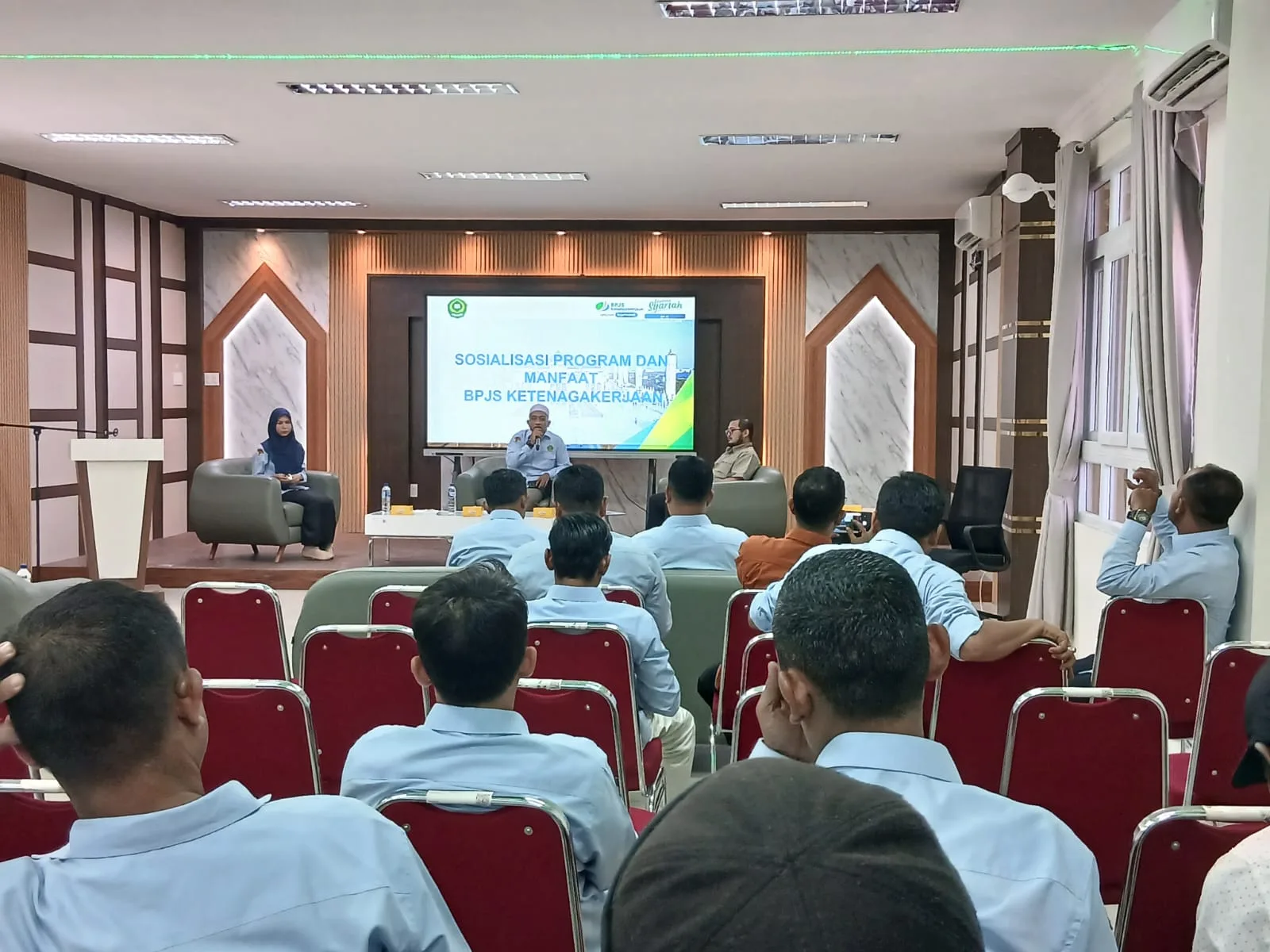 ASN PPPK IAIN Langsa Ikuti Sosialisasi Program dan Manfaat BPJS Ketenagajerjaan
